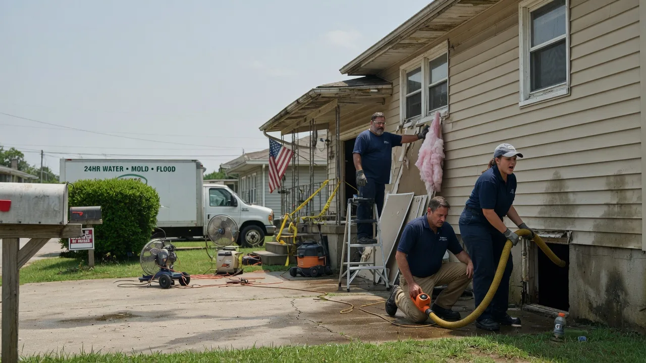 Water Damage Repair in North English, IA near me